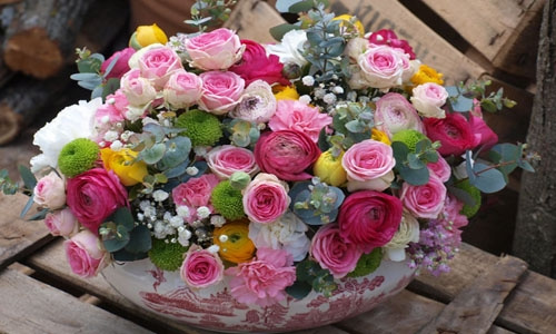 Arreglos florales para abuelas