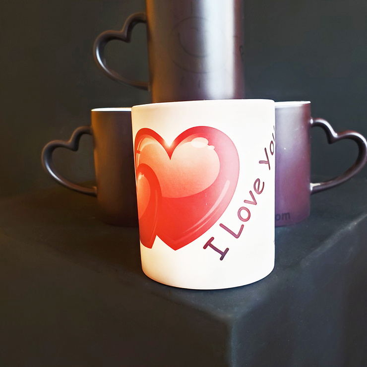 Taza termica i love you