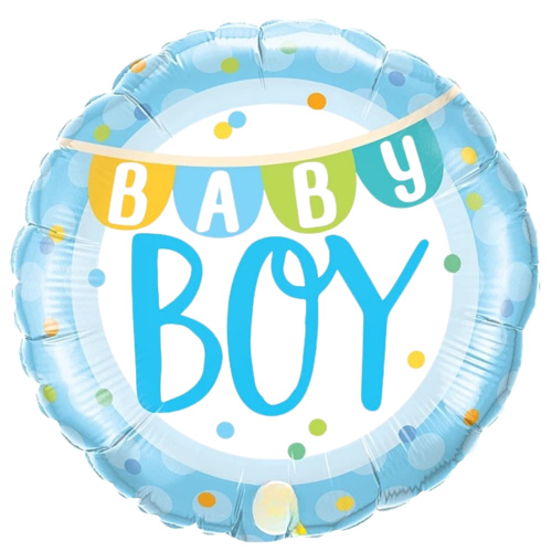 Globo de helio baby boy